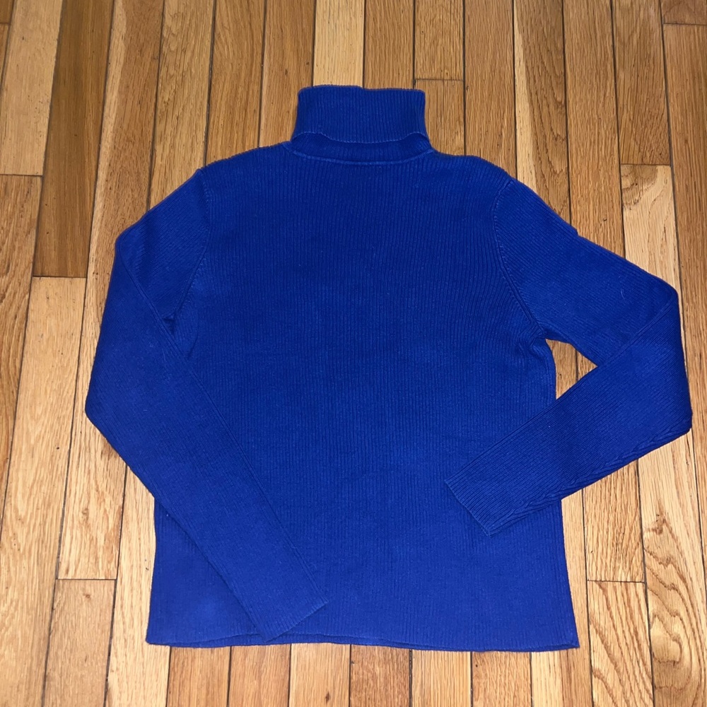 Ralph Lauren Blue turtle neck sweater